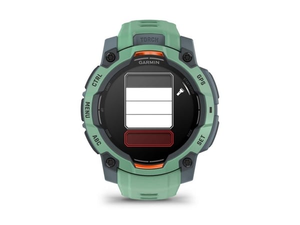 Garmin Instinct 3 AMOLED, 3,05 cm (1.2"), AMOLED, Berøringsskjerm, 4 GB, GPS, 53 g