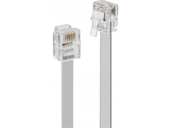 Lindy RJ-12 M/M 15.0m, 15 m, RJ-12, RJ-12, Grå, Hankjønn, Hankjønn