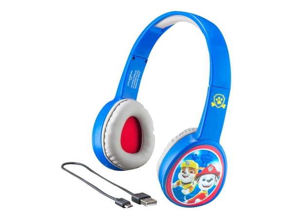 eKids Paw Patrol - Hörlurar - fullstorlek - Bluetooth - trådlös