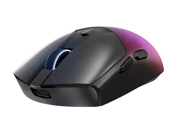 Lenovo Legion M410, Molempikätinen, Optinen, RF Wireless + USB Type-C, 16000 DPI, musta, Läpinäkyvä