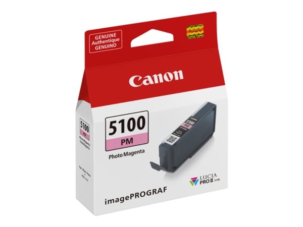 Canon PFI-5100 PM, Photo magenta, 1 kpl, yksipakkaus