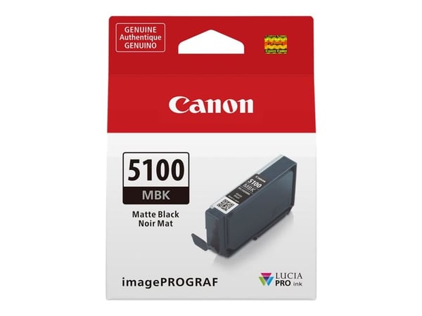 Canon PFI-5100 MBK, Mattamusta, 1 kpl, Yksipakkaus