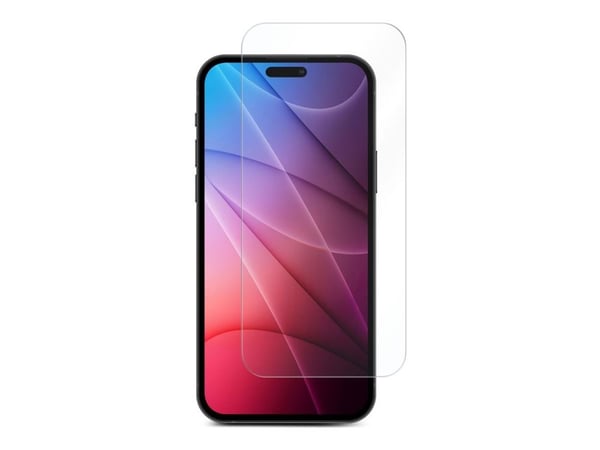 eSTUFF Titan Shield - Skjermbeskyttelse for mobiltelefon - glass - blank (en pakke 25) - for Apple iPhone 14 Pro