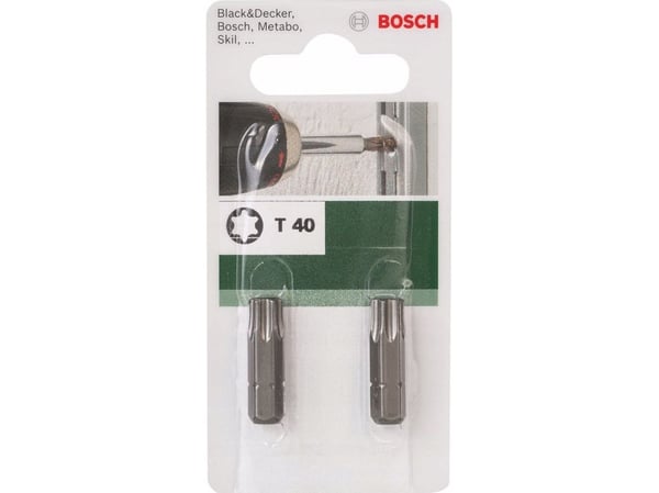 Bosch Accessories Torx-bit T 40 C 6.3 2 stk