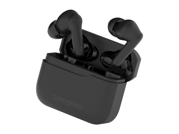 Creative Labs Creative Zen Air 2, True Wireless Stereo (TWS), Samtale/Musikk/Sport/Hverdag, 20 - 20000 Hz, Hodetelefoner, Sort