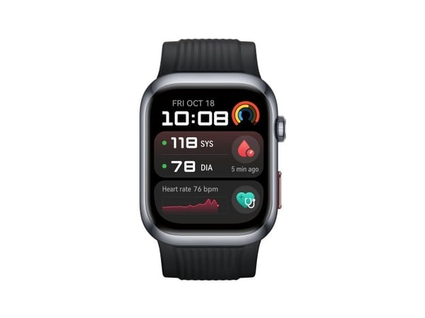 Huawei Watch D2 - Aluminiumslegering - smartklokke med stropp - fluorelastomer - håndleddstørrelse: 161-210 mm - display 1.82" - Bluetooth, NFC - 4...