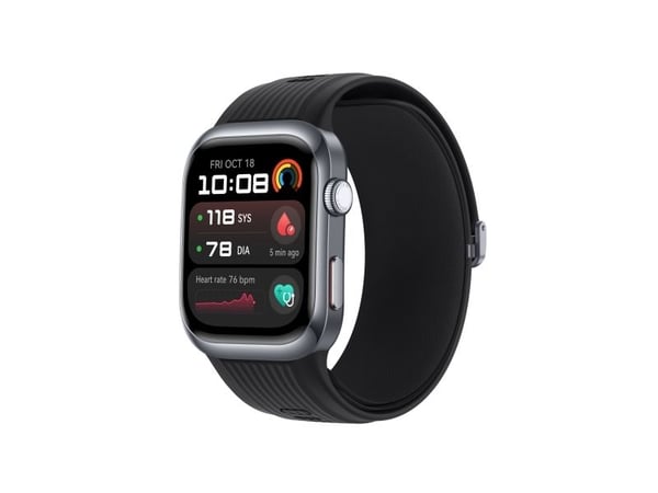 Huawei Watch D2 - Aluminiumslegering - smartklokke med stropp - fluorelastomer - håndleddstørrelse: 161-210 mm - display 1.82" - Bluetooth, NFC - 4...