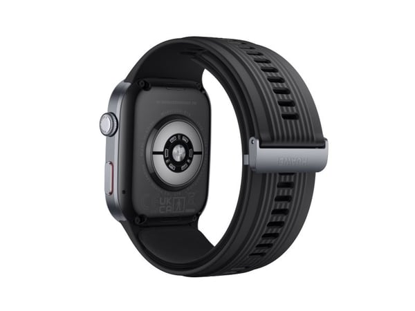 Huawei Watch D2 - Aluminiumslegering - smartklokke med stropp - fluorelastomer - håndleddstørrelse: 161-210 mm - display 1.82" - Bluetooth, NFC - 4...
