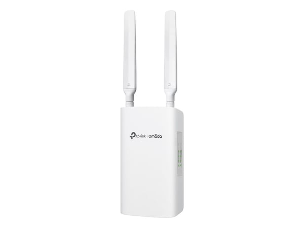 TP-Link Omada ER703WP-4G-Outdoor, Hvit, Veggmontering, Status, Utvendig, 4 dBi, 512 MB
