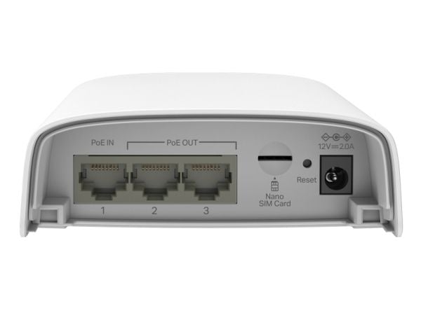 TP-Link Omada ER703WP-4G-Outdoor, Hvit, Veggmontering, Status, Utvendig, 4 dBi, 512 MB
