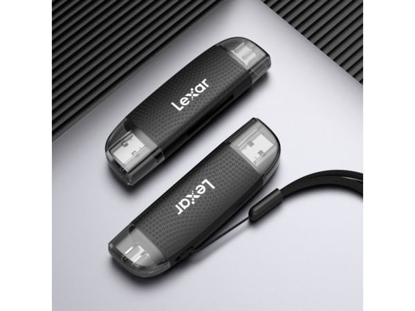 Lexar - Kortleser (microSD, microSDHC, microSDXC, microSD UHS-I) - USB 2.0