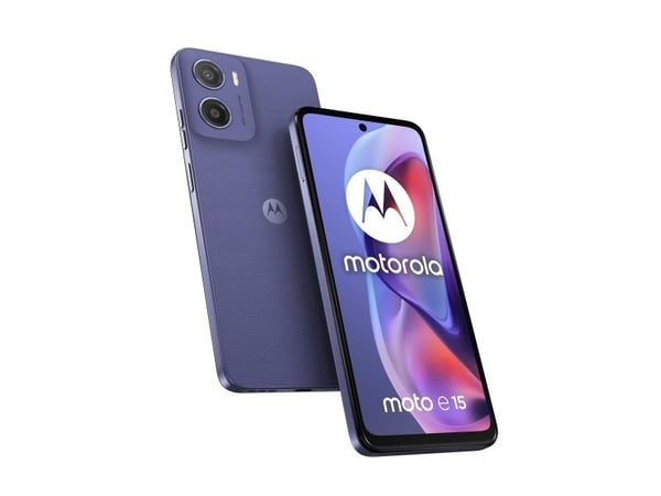 Älypuhelin Motorola Moto E15 2/64GB Tuore laventeli