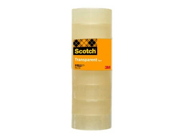 Scotch 5081933 Teippi läpinäkyvä (L x B) 33 m x 19 mm 8 kpl 8 kpl