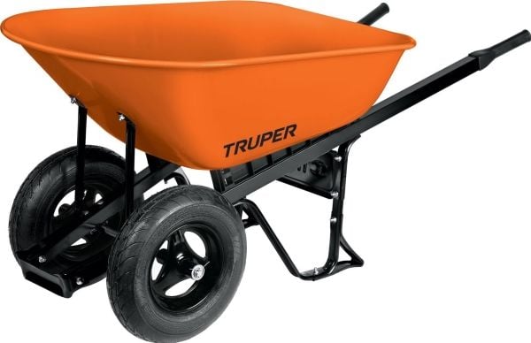 Truper hagevogn med to hjul og metallbeholder 118L ®