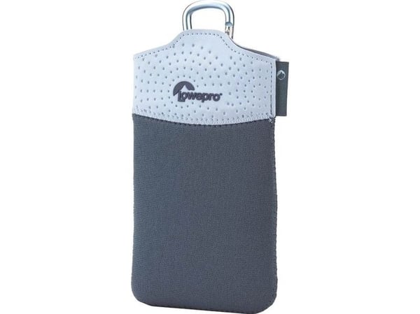 Lowepro Tasca 20 - Etui til mobiltelefon/spiller/kamera - neopren - polarblå, Glacier - for Canon PowerShot A480; Casio High Speed EXILIM EX-FC100;...