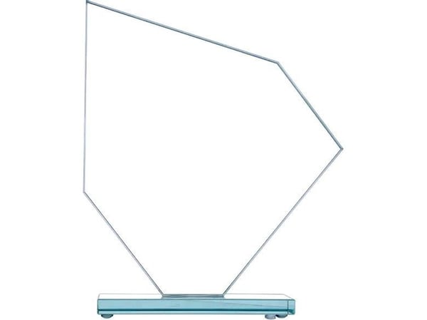 Victoria Sports Glass Trophy