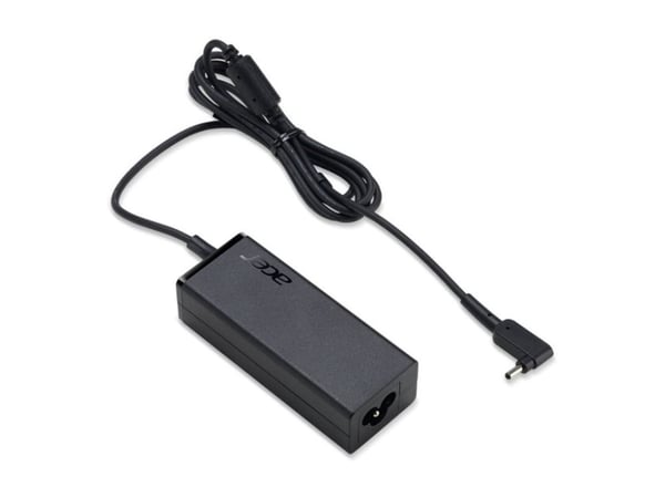 Acer - Strømadapter - 45 watt - Den europeiske union - svart - for Chromebook Spin 13; TravelMate P2410, P2510, P614, TMP614; TravelMate X3; X5
