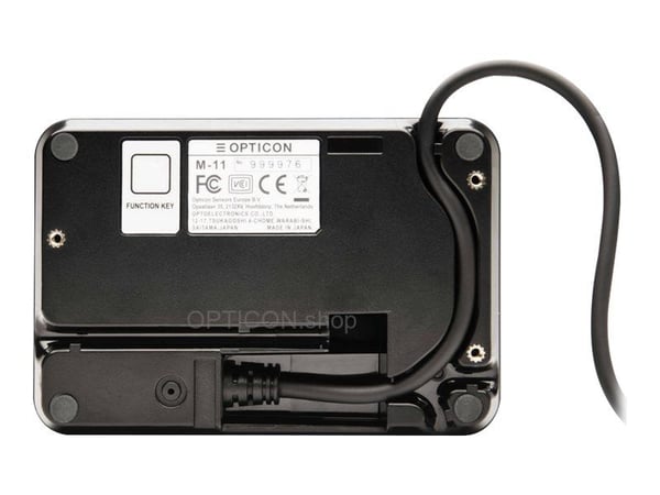 Opticon M-11 - Strekkodeskanner - stasjonær - 2D-bildefremviser - 120 frames / sec - dekodet - USB