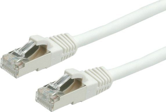 VALUE S/FTP Patch Cord Cat.6, halogen-free, white, 1.5m, Valkoinen