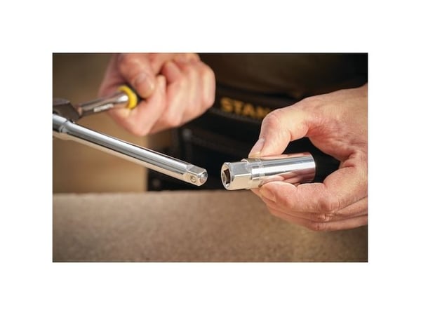 Stanley STMT88941-0, Stikkontakt, 3/8", Imperisk, 1 hoder, 16 mm, Kromvanadiumstål