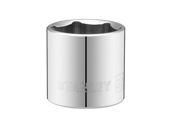 Stanley STMT86317-0, Stikkontakt, 3/8", Imperisk, 1 hoder, 22 mm, Kromfarget