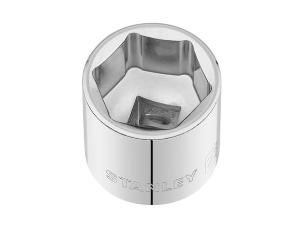 Stanley STMT86317-0, Stikkontakt, 3/8", Imperisk, 1 hoder, 22 mm, Kromfarget