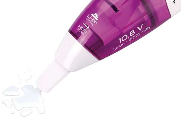 ETA Verto Li-ion 3442 90000 - Støvsuger - håndholdt - uten pose - uten kabel - hvit/fiolett inkludert lader
