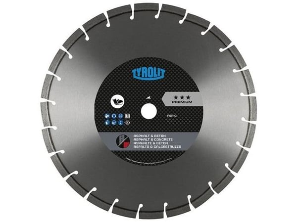 Diamantblad FSA+C Dry*** 450x3,6x25,4
