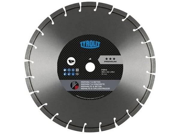 Diamantklinge DCA+C Dry* 350x3,2x25,4