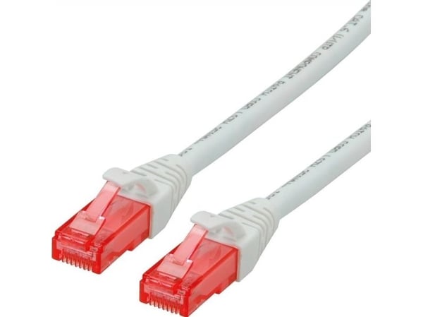 ROLINE 21.15.2564, 1,5 m, Cat6, U/UTP (UTP), RJ-45, RJ-45, Valkoinen