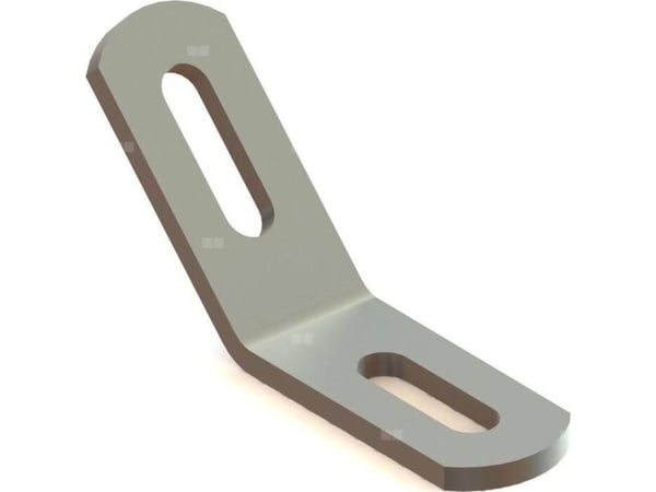Niczuk monteringsbrakett 135° for profiler MG, MF, MH Niczuk monteringsbrakett 135° for profiler MG, MF, MH