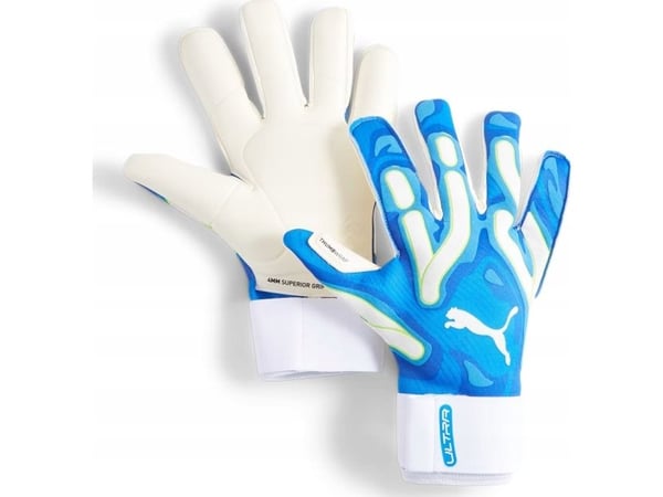 Puma Ultra Ultimate Hybrid Sun blå målvaktshandskar 41858 02 10,5
