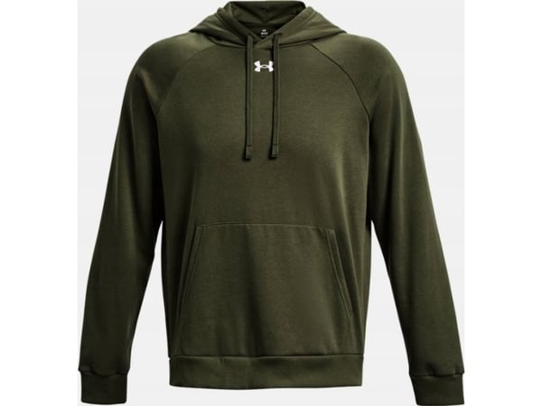 Bluza vyriška Under Armour Rival Fleece Hoodie oliwkowa 1379757 390 (XL)