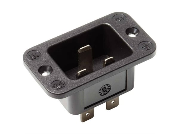 Bachmann 917.173, C20, Sort, Thermoplast, 250 V, 16 A