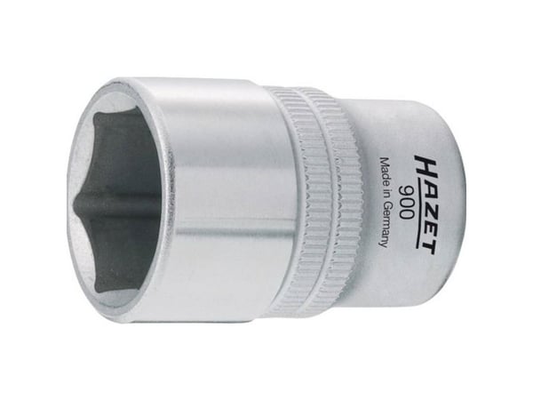 HAZET 900-9, 1 stykker, 25,4 / 2 mm (1 / 2"), Kromvanadiumstål, 38 mm, 50 g