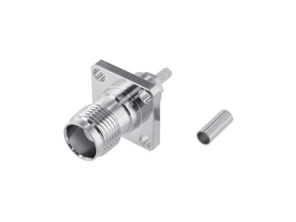 Telegärtner J01011B0046 J01011B0046 TNC-liitin Liitäntä, uppoasennus 50 Ω 1 kpl