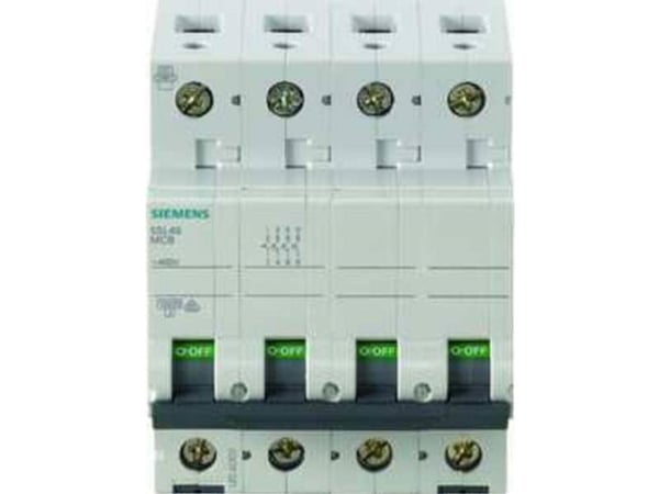Automatsäkring 5SL C 63A 3P+N 10kA