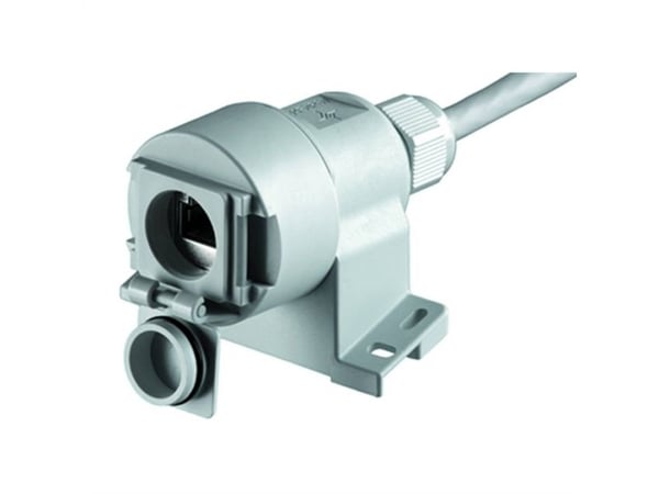 Telegärtner J00020A0436, RJ-45, Harmaa, IP67, 74 mm, 59,9 mm, 90 g