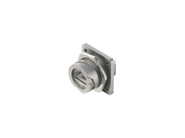 Telegärtner 100007415 STX V1 RJ45 laippasarja metallivaihtoehto 1 100007415 Kytkentä, uppoasennus Navat: 8P8C Metalli 1 kpl