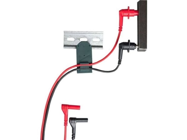 Gossen Metrawatt turvatestausjohtosarja [testisondi - 4 mm pistoke] musta, punainen Z502U (Z502U) (Z502U)