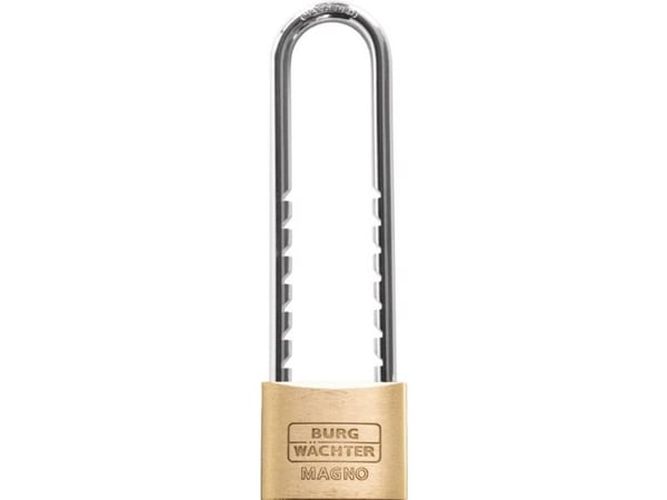 BURG-WÄCHTER 400 E HB 50 Flex SB, Nøkkellås, Messing, Messing, U-formet, 5 cm, 1,66 cm