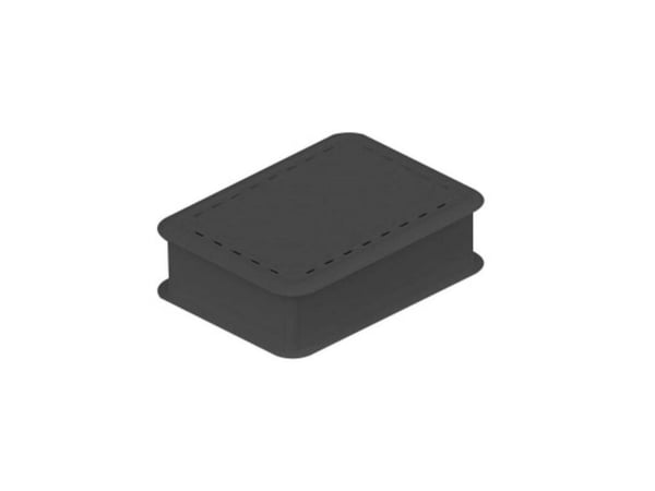 TEKO TEK-SBC.9 tomt hus, 100,8 x 73,7 x 29,29 x 101 mm plast, Sort 1 stk