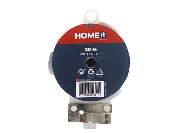HOME It® plastbelagt bindetråd med afklipper 30 meter