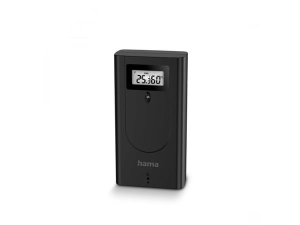 Hama Brac, Utendørs Fuktighetsmåler, Utendørs Barometer, Svart, 20 - 95%, -20 - 60 °C, 50 mm, 33 mm