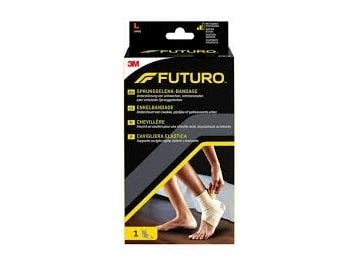 3M FUTURO 47876, Ankel, Støtte, L, Nylon, Polyester, Gummi, Spandex, Beige, Sport
