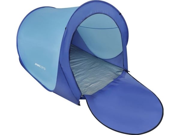 Enero Camp 200x120x110/90cm itsestään kokoontaittuva rantateltta sininen