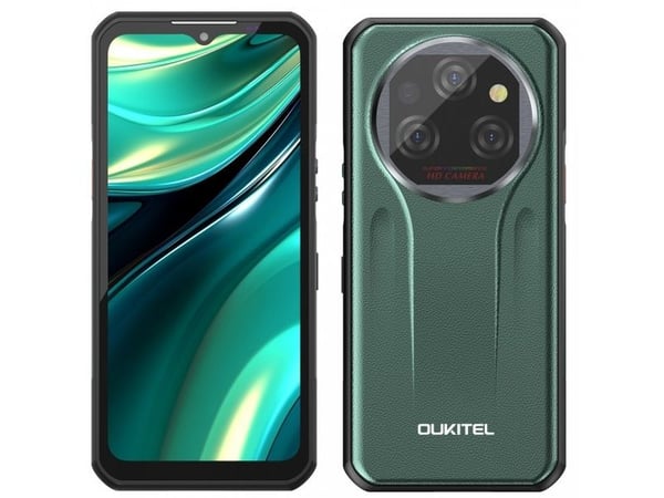 Älypuhelin Oukitel WP39 6/256 11000mAh DS. vihreä bez ładowarki