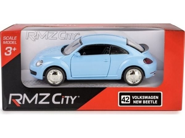Daffi-modell RMZ 5 VW NewBeetle holografisk blå K-154 11547