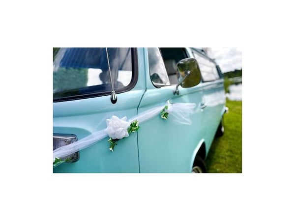 PartyDeco GKT4-008, Garland, Hvit, Bryllup, 1,7 m, Gutt/Jente, 1 stykker