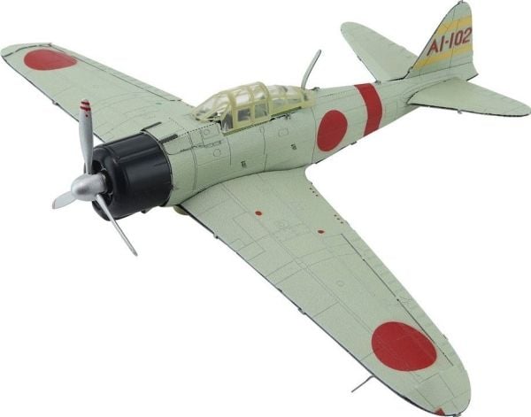 Piececool 3D metallmodell - Mitsubishi A6M Zero fly